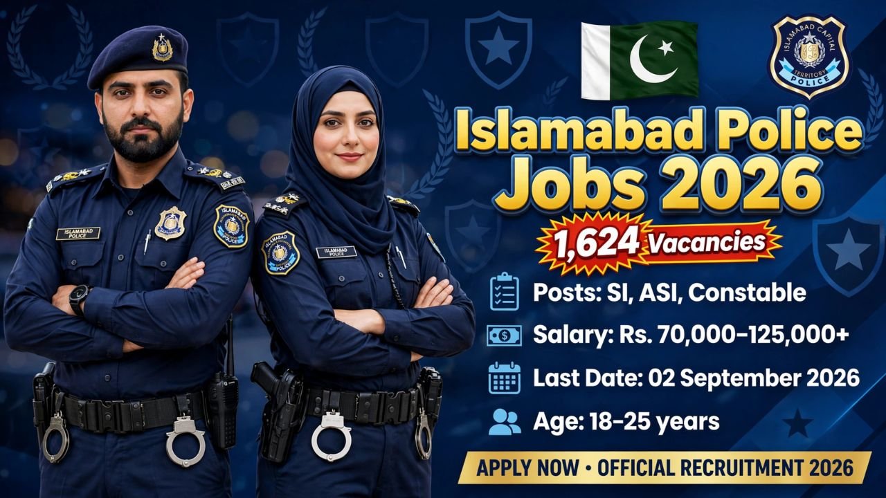 Amazing Islamabad Police Jobs 2026 Apply Online