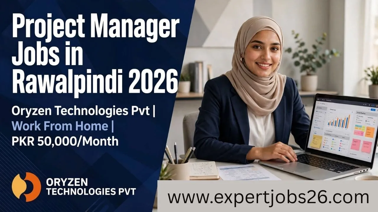 Great Project Manager Jobs in Rawalpindi 2026 Oryzen Technologies Pvt