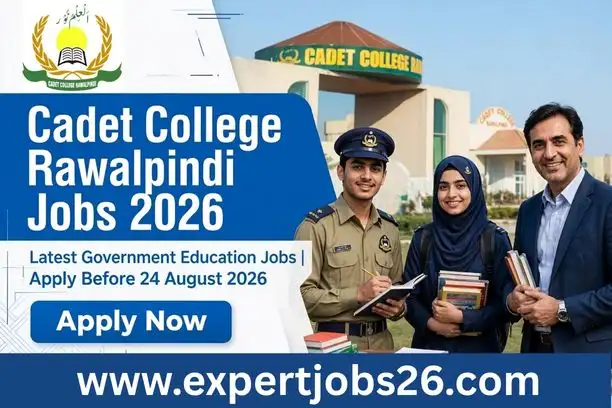 Great Rawalpindi Jobs 2026 at Cadet College Apply Now