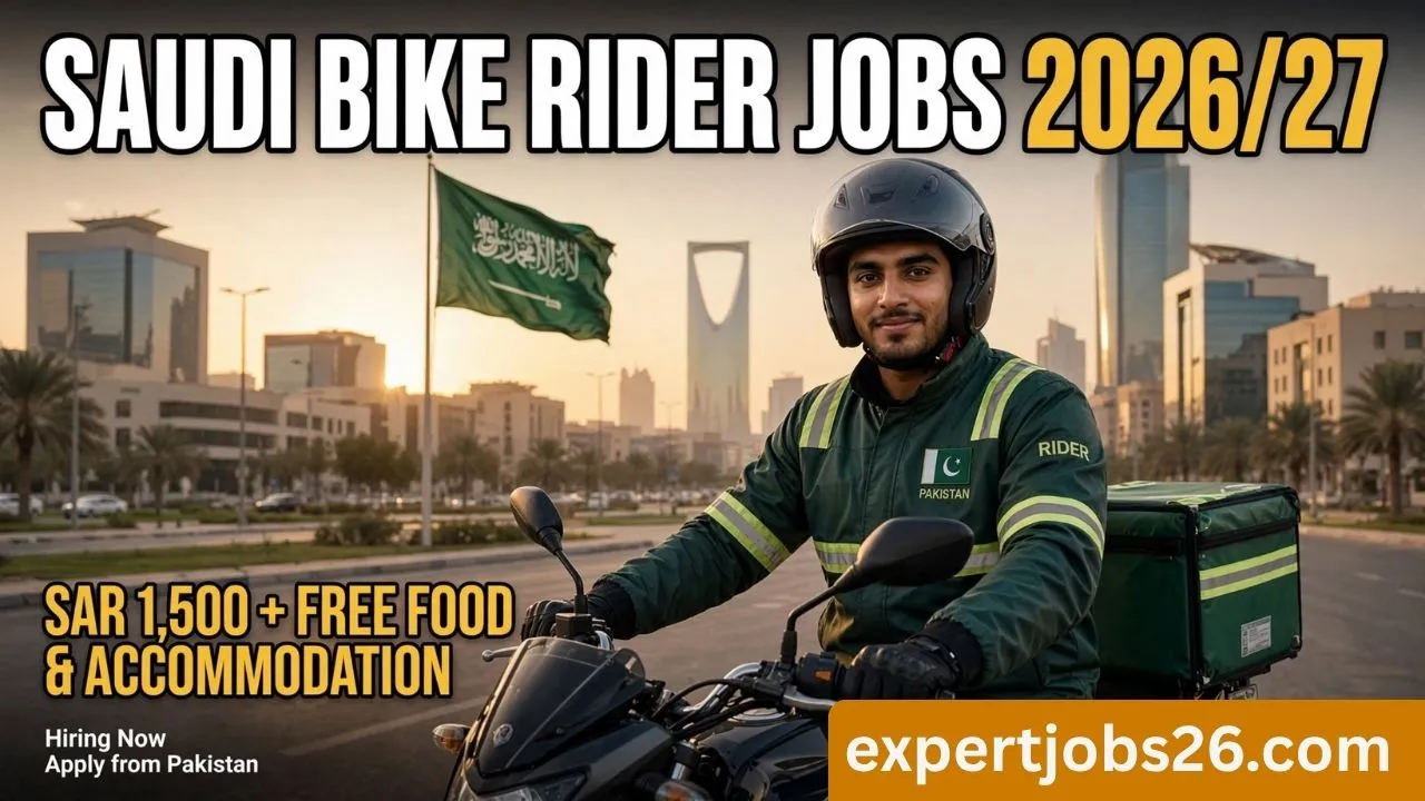 Amazing Bike Rider Jobs 2026 in Saudi Arabia Apply Online