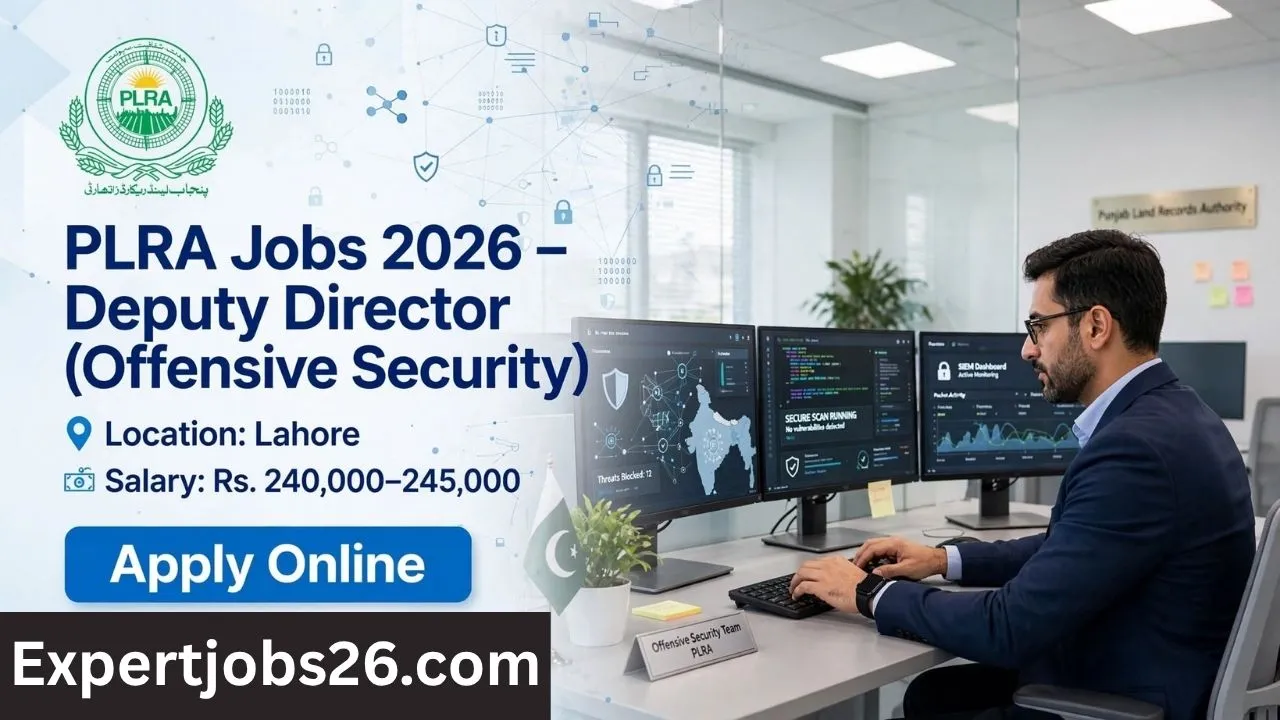 Great Jobs in Lahore 2026 Deputy Director at PLRA