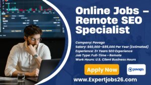 Great Online Jobs Remote SEO Specialist at Pavago