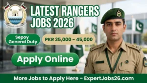 Latest Rangers Jobs in Pakistan 2026 Apply Online
