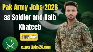 Pak Army Jobs 2026 – Excellent Soldier Jobs Apply Online