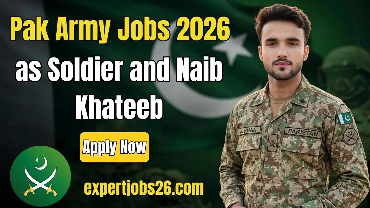 Pak Army Jobs 2026 – Excellent Soldier Jobs Apply Online